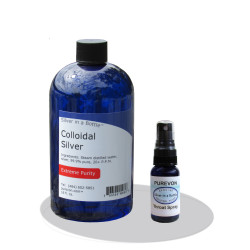 Colloidal Silver & Throat Spray - Introductory Special - Free Shipping
